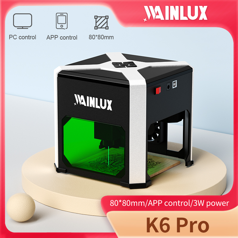 Industrial Laser Blasting - Mesin Pengukir Laser Wainlux K6 Mark
