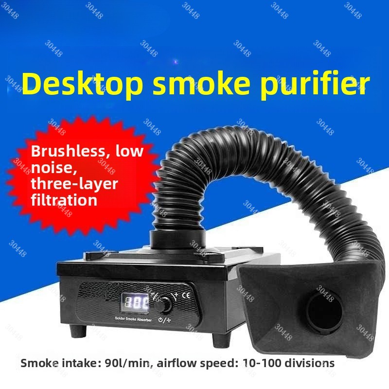 Fume Extractor Laser - Penyerap Asap Solder Desktop SS-596G, Ekstraktor