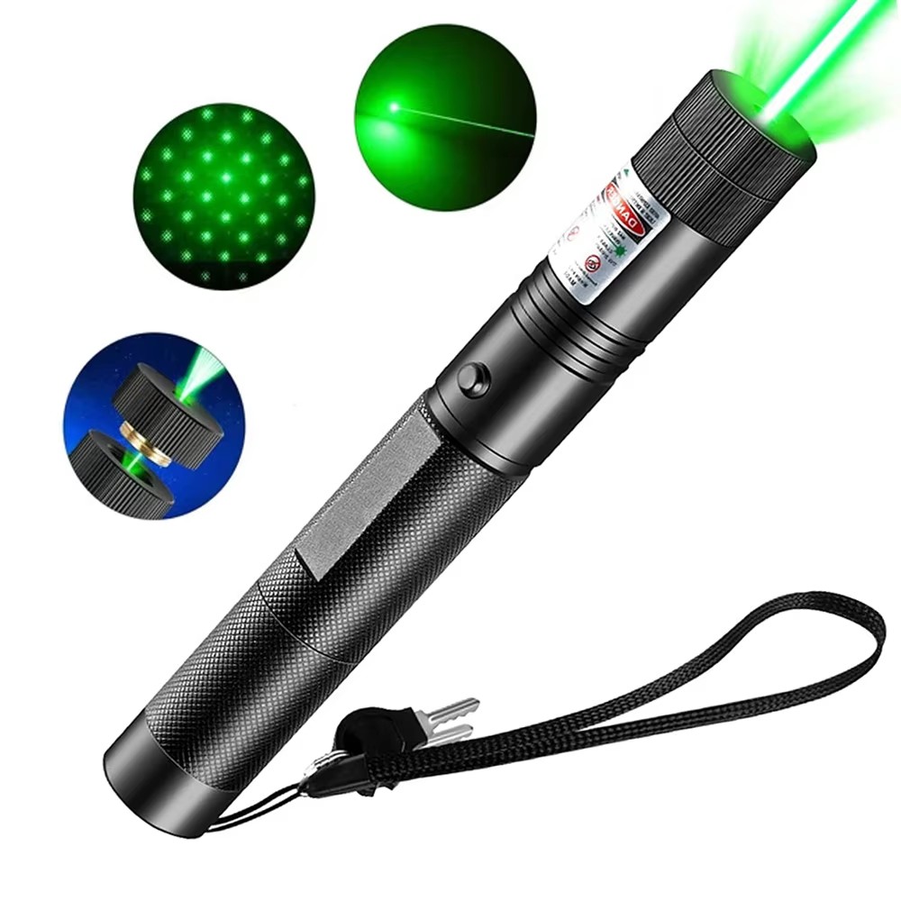 Industrial Laser Pointer - (Tidak menyediakan baterai) Lampu Hijau Laser