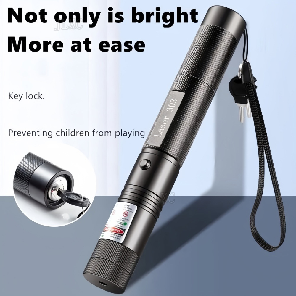 Industrial Laser Pointer - (Tidak menyediakan baterai) Gantungan Kunci Kucing