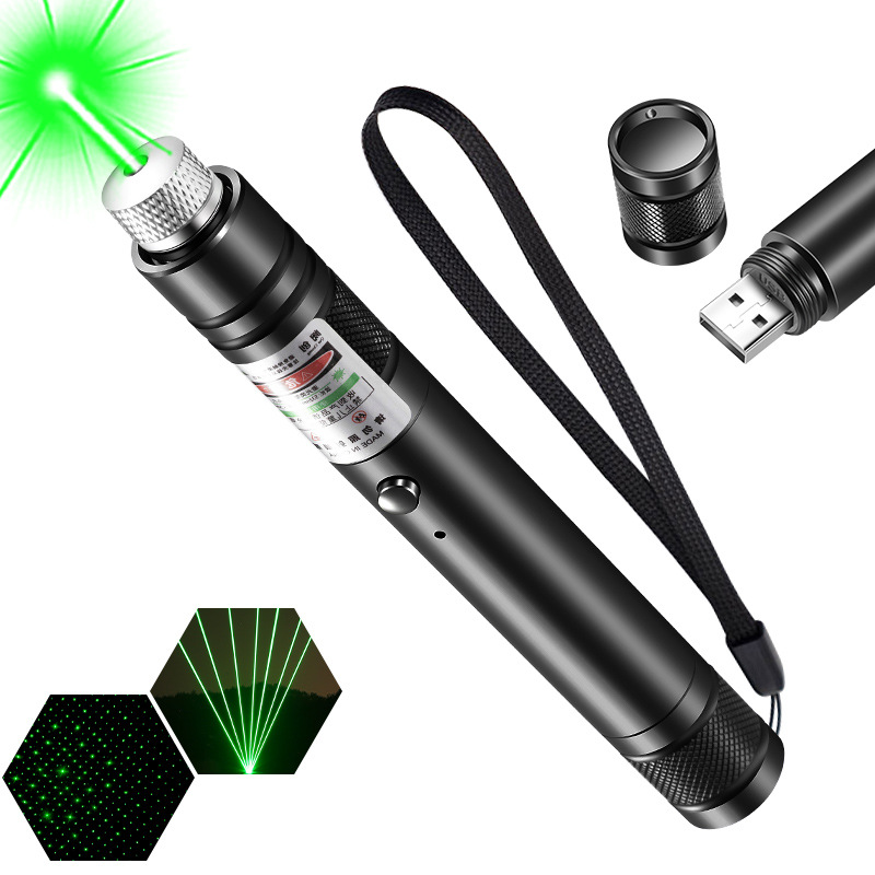 Industrial Laser Pointer - Penunjuk Laser Mini Isi Ulang USB