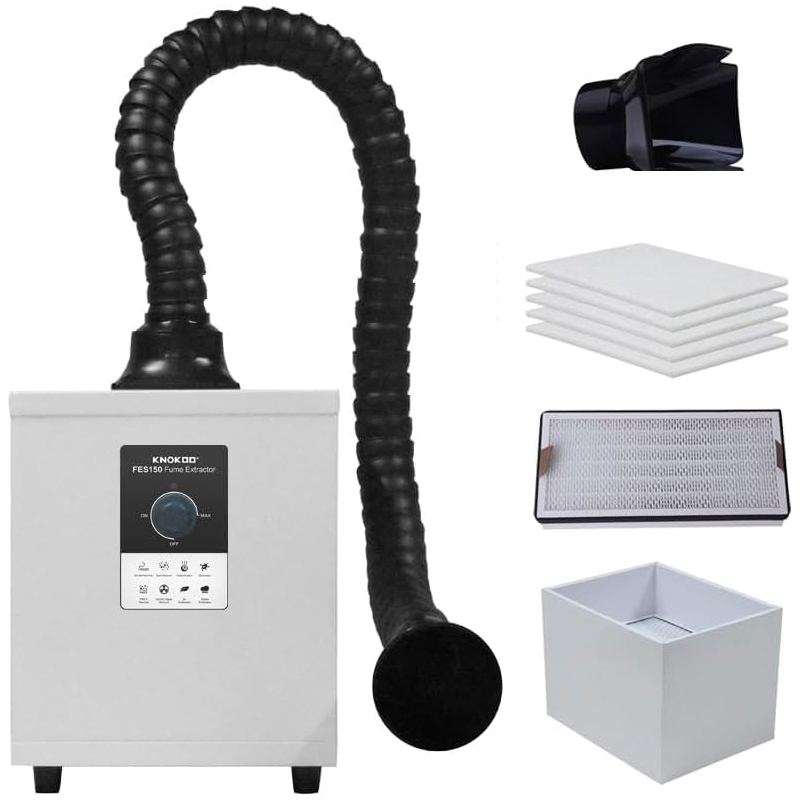 Penghisap Asap Solder dengan F - Fume Extractor Laser ulasan dan harga
