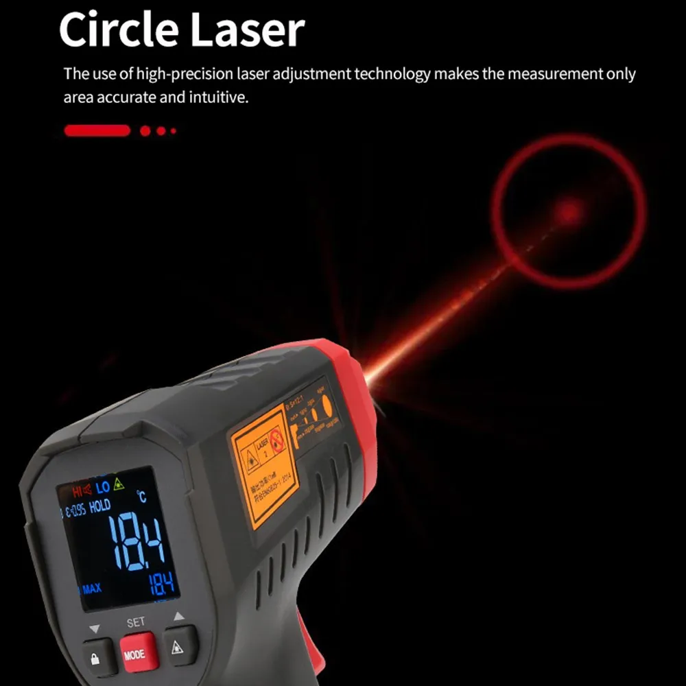 Termometer Digital UNI-T UT306 - Industrial Laser Sensor ulasan dan harga