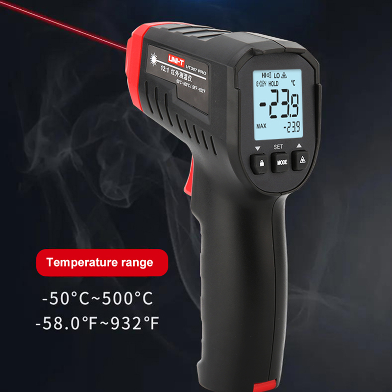 Termometer Digital UNI-T UT306 - Industrial Laser Sensor ulasan dan harga