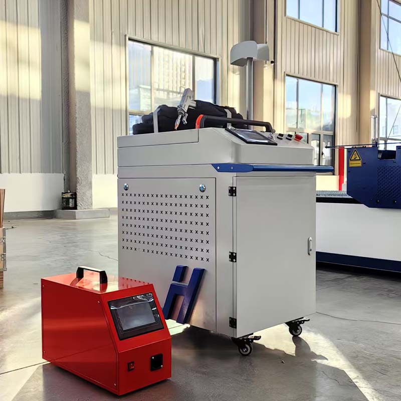Mesin Las Serat Portabel 3000W - Industrial Laser Welding Machine ulasan dan harga