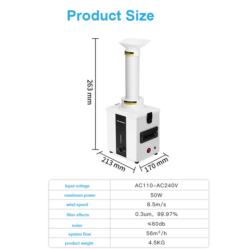 Pembersih Asap Laser Ekstrakto - Fume Extractor Laser ulasan dan harga