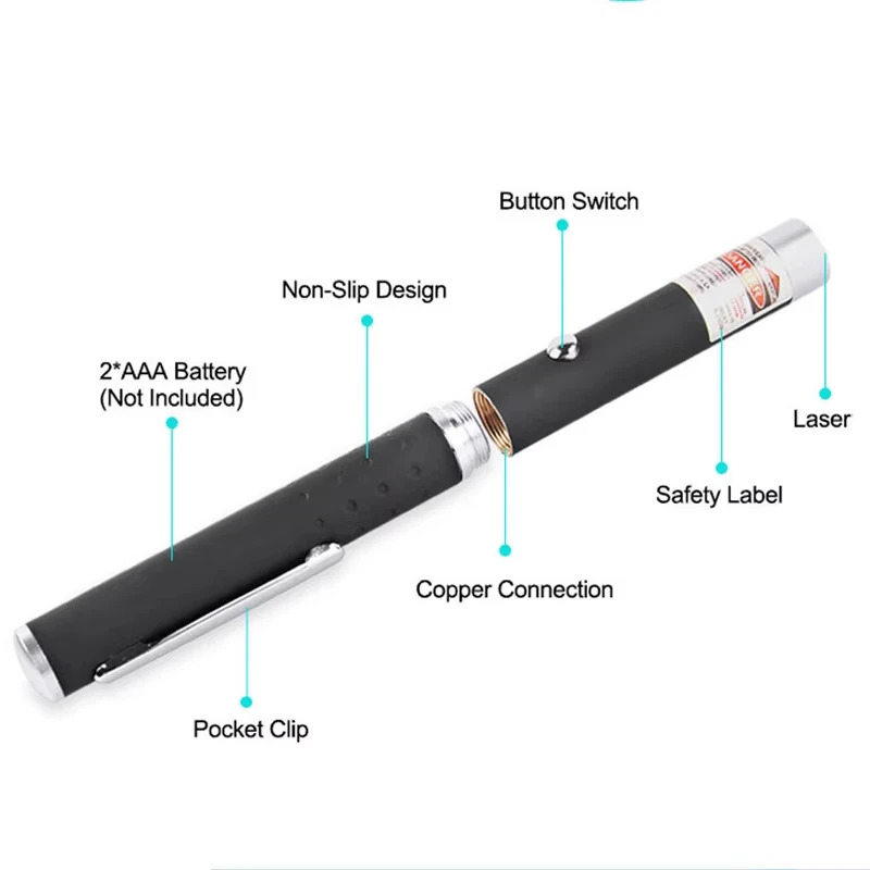 2-in-1 Mini Laser Pointer LED  - Industrial Laser Pointer ulasan dan harga