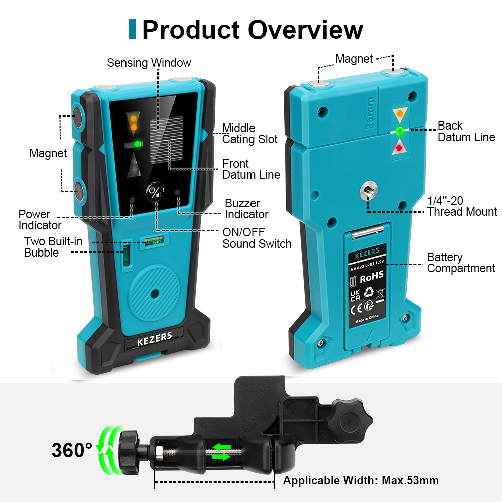 KEZERS detektor penerima Level - Industrial Laser Sensor ulasan dan harga