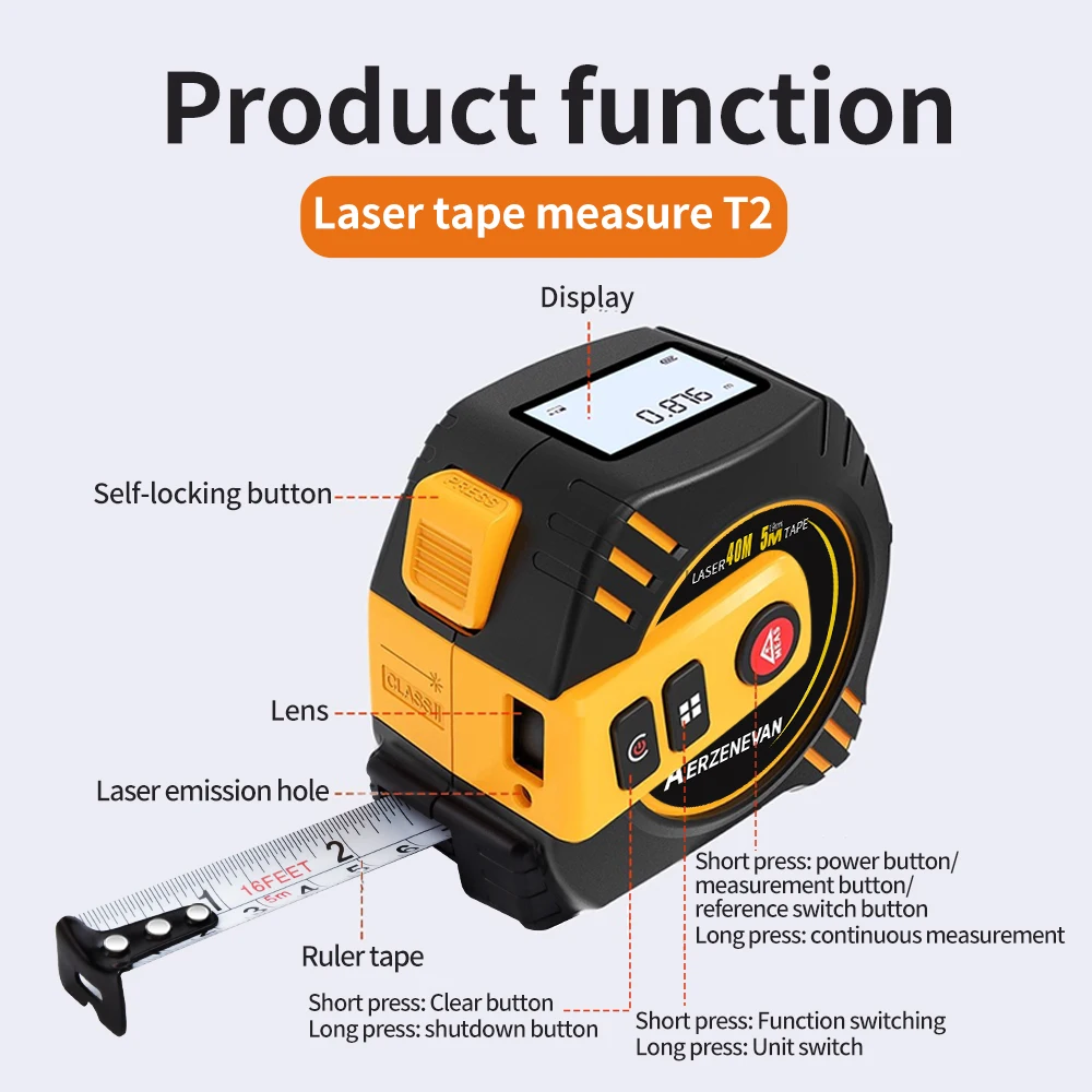 Pita Ukur Laser 80m Alat Pengu - Industrial Laser Training ulasan dan harga