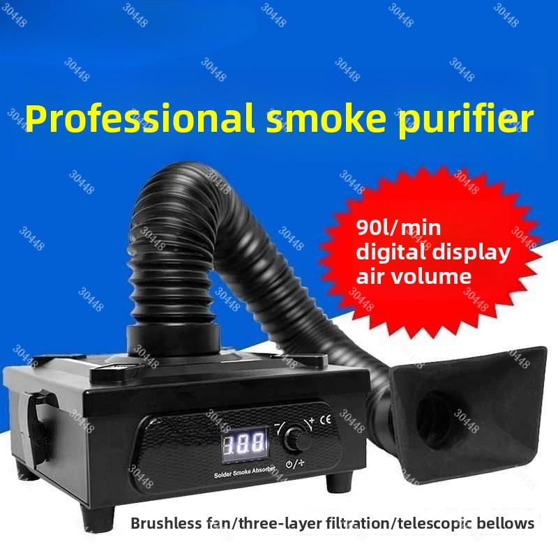 Penyerap Asap Solder Desktop S - Fume Extractor Laser ulasan dan harga