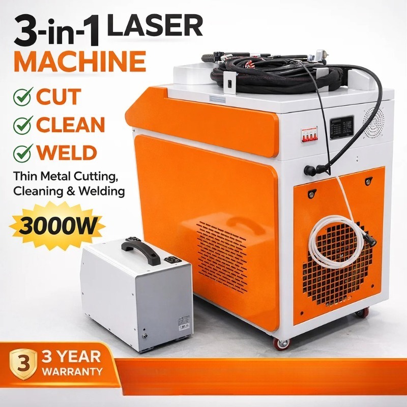 Mesin Las 3 in 1 Mesin Pembers - Industrial Laser Welding Machine ulasan dan harga