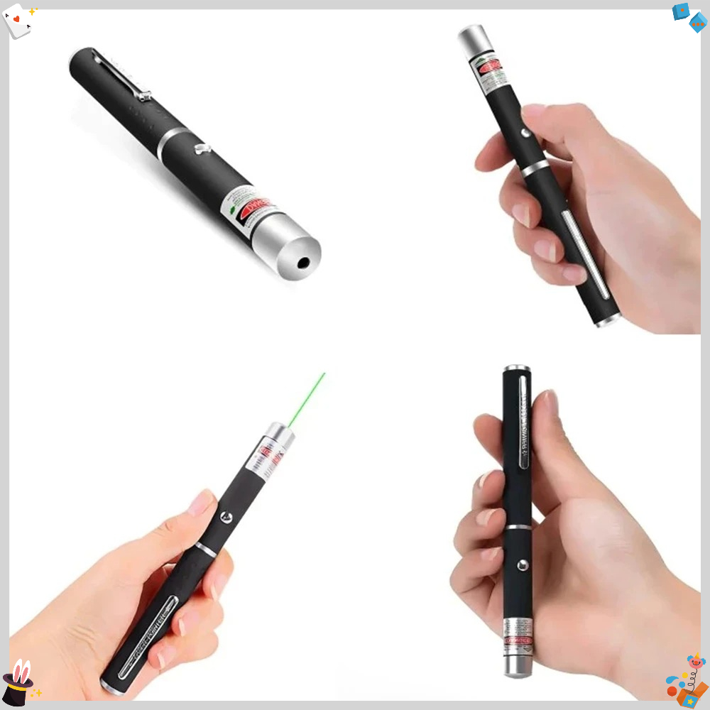 Set Pena Laser 3-Piece Hijau B - Industrial Laser Pointer ulasan dan harga