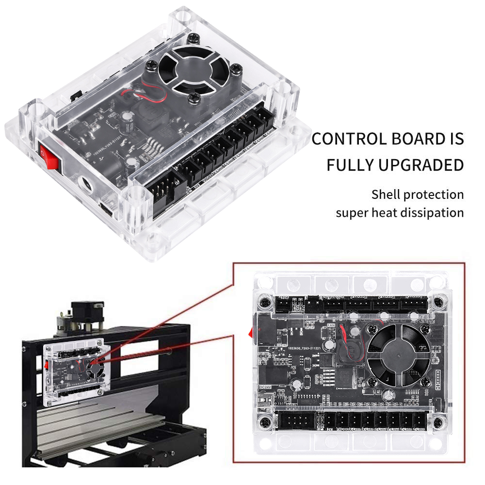 GRBL 1.1 USB Port CNC Papan Ko - Industrial Laser Sensor ulasan dan harga