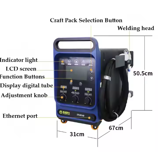 Mesin Las Laser Genggam Indust - Industrial Laser Welding Machine ulasan dan harga