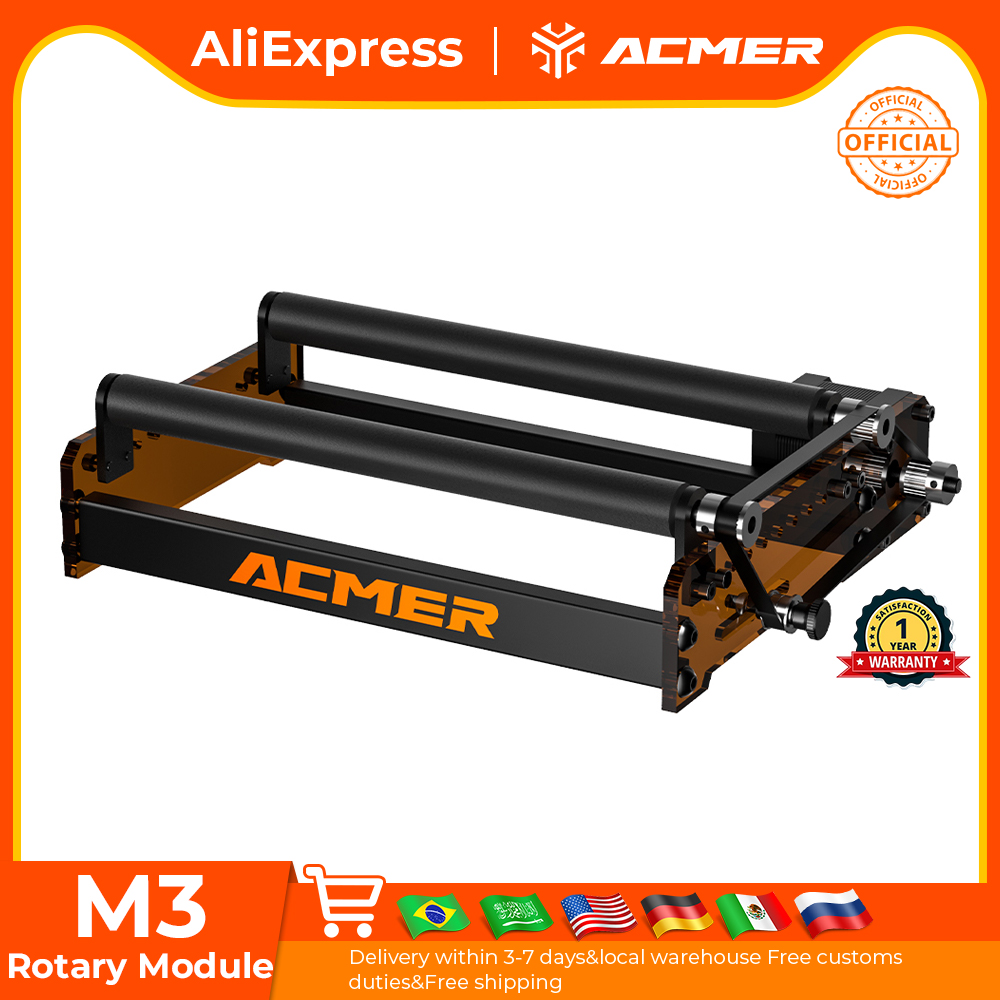 Rol Putar Laser ACMER M3 360 ° - Industrial Laser Cutting Machine ulasan dan harga