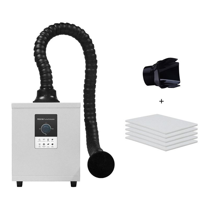 Ekstraktor Asap Solder FES150W - Fume Extractor Laser ulasan dan harga
