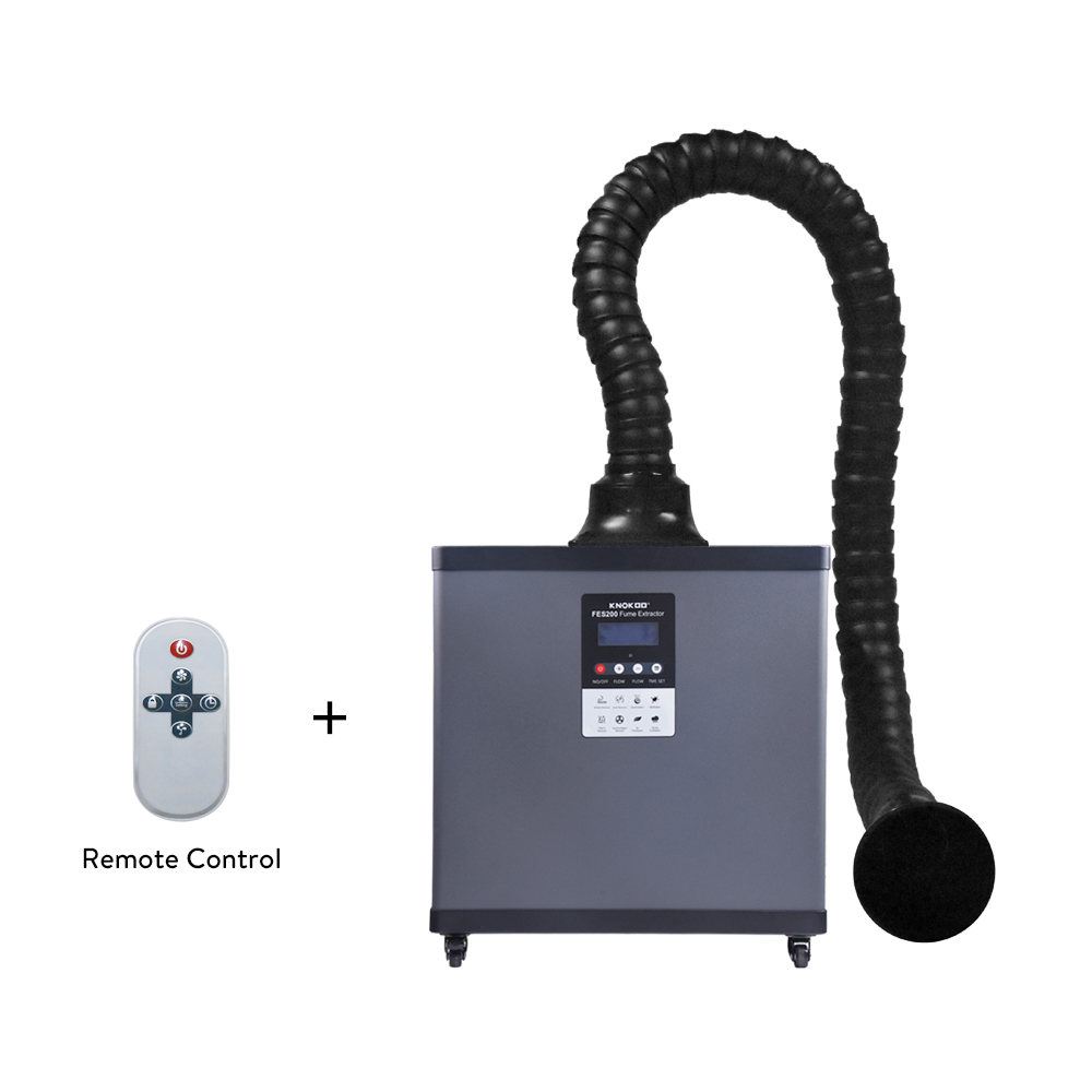 Ekstraktor Asap Laser 210W FES - Fume Extractor Laser ulasan dan harga
