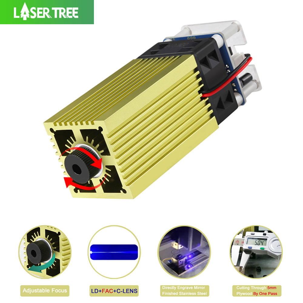 LASER pohon 4W 5W modul Laser  - Industrial Laser Blasting ulasan dan harga