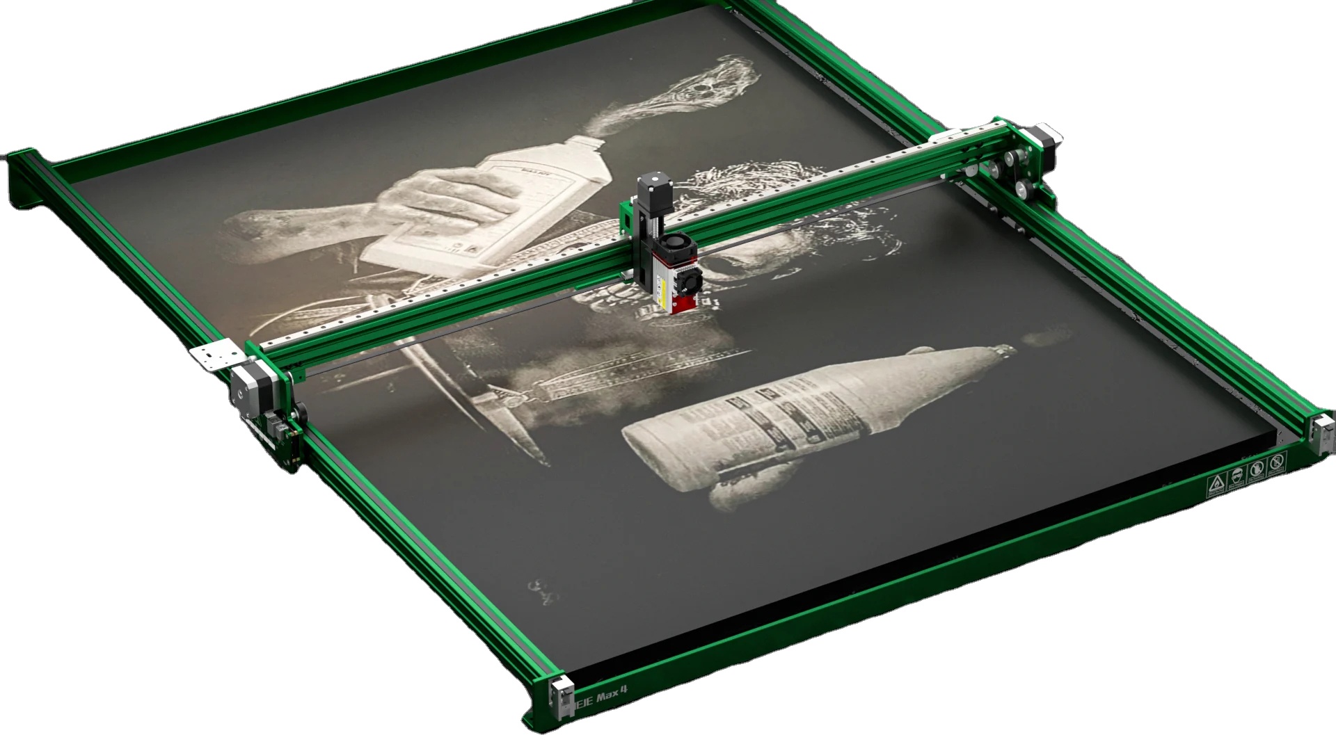 Mesin Pengukir Laser Daya Ting - Industrial Laser Engraver For Wood ulasan dan harga