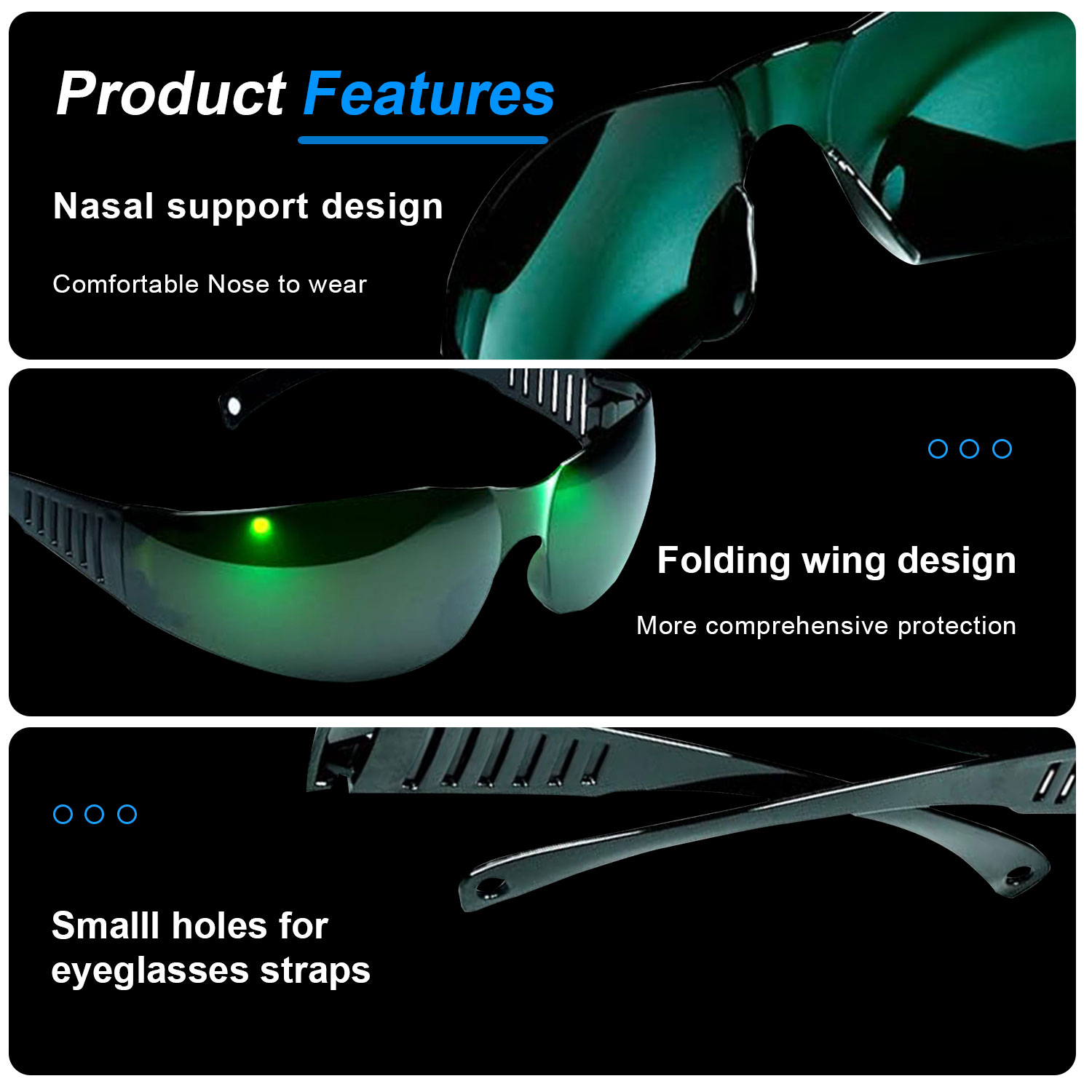 Kacamata timbal radiasi kacama - Laser Safety Goggles ulasan dan harga