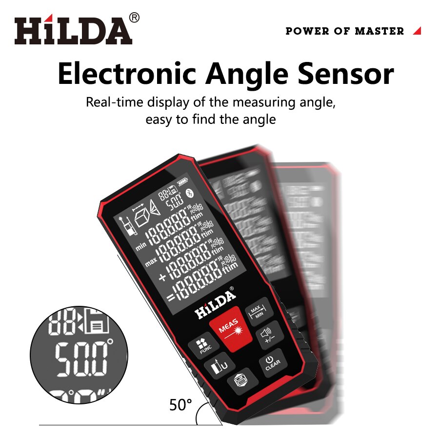 HILDA Pengukur Jarak Laser 40/ - Industrial Laser Training ulasan dan harga