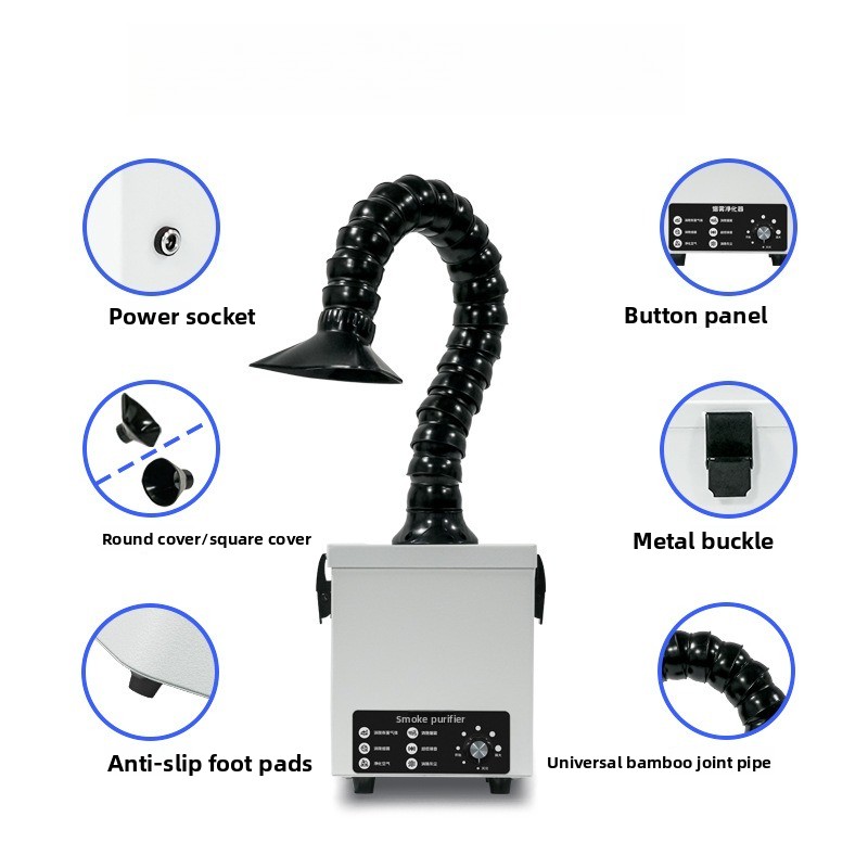 Penyerap Asap Solder, Penyedot - Fume Extractor Laser ulasan dan harga