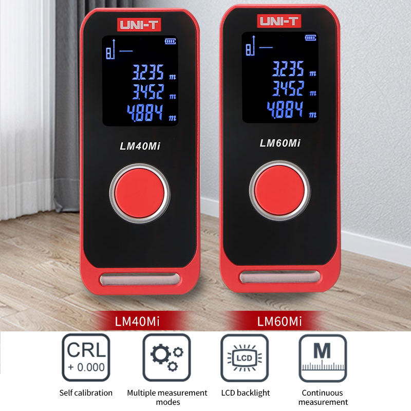 UNI-T Pengukur Jarak Laser 40m - Industrial Laser Training ulasan dan harga